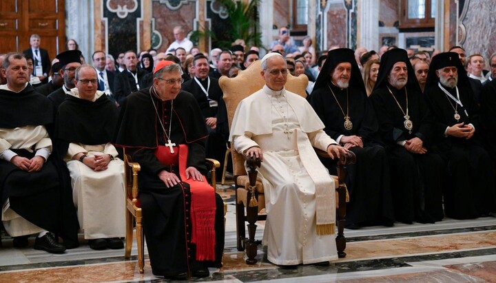 Частная аудиенция в Ватикане 7 июня 2025 г.  Фото: Vatican Media