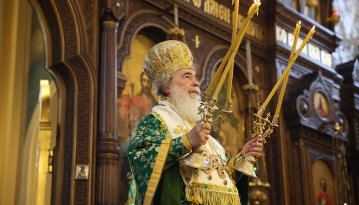 Patriarch Theophilos of Jerusalem. Photo: orthodoxianewsagency