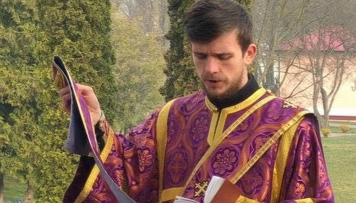Диакон Максим Гузенко. Фото: СПЖ