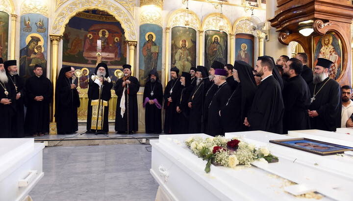 Антіохійський Патріарх відспівав християн, загиблих у теракті