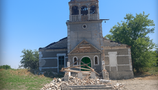 У селі Золотий Колодязь постраждав від обстрілу храм святителя Димитрія