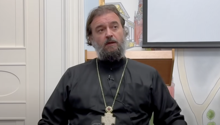 Archpriest Andrey Tkachev. Photo: a screenshot from Youtube