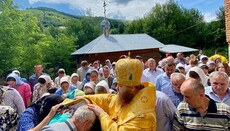 У Рахові Закарпатської області освятили престол храму УПЦ
