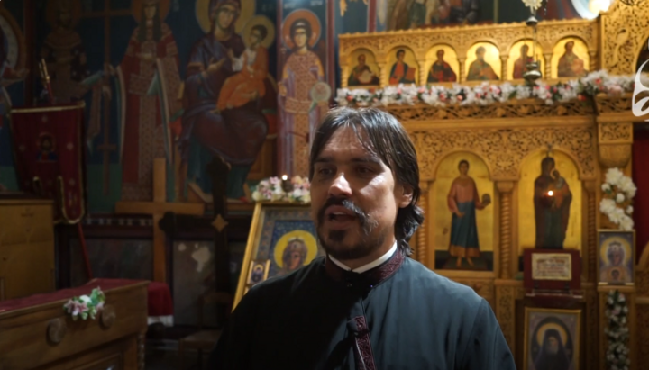 Priest Blagoy Katic. Photo: UOJ
