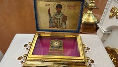 У Вінницьку єпархію привезли ковчег з мощами Спиридона Триміфунтського