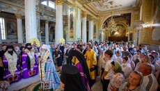 Στην Οδησσό προσευχήθηκαν στην επέτειο της καταστροφής του καθεδρικού ναού της UOC από ρωσικά πυρά