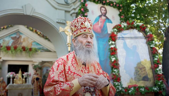 Metropolitan Onufriy. Photo: UOC press service