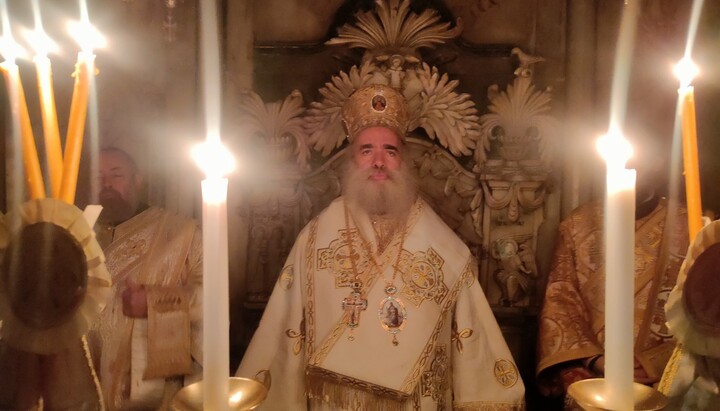 Архієпископ Севастійський Феодосій. Фото: Фейсбук «Голос Православної Церкви з Єрусалима»