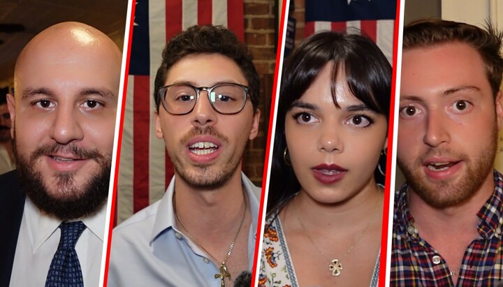 Young Republicans of New York express support for the UOC. Photo: UOJ