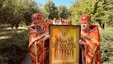 У Полтавській єпархії УПЦ вшанували пам'ять преподобномучеників Мгарських