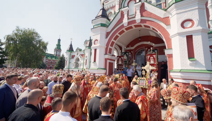 Patronal Feast in Feofaniya. Photo: UOC Press Service
