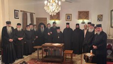 Delegation of Jerusalem Patriarchate urges Sinai monks to reconciliation