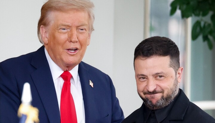 Τραμπ και Ζελένσκι. Φωτογραφία: Fox news
