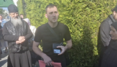 На кладовищі Почаївської лаври прийшли проводити «слідчі дії»