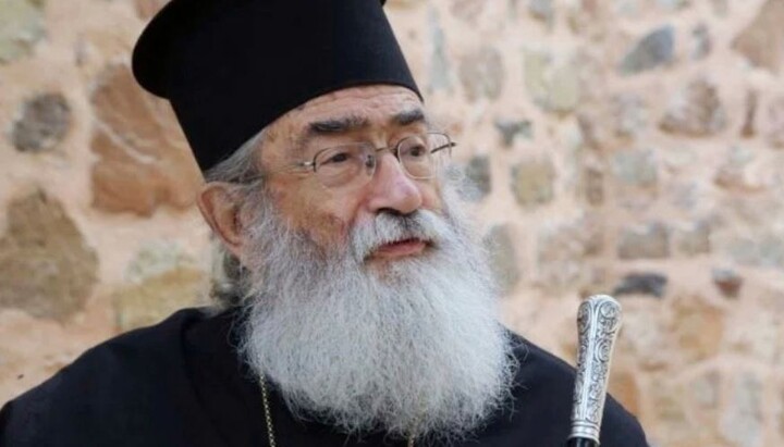 Αρχιεπίσκοπος Σιναϊτικός Δαμιανός. Φωτογραφία: orthodoxia news agency.
