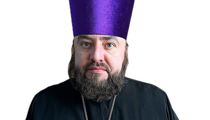 Archpriest Vitaly Berkin banned from ministry. Photo: Izium Eparchy