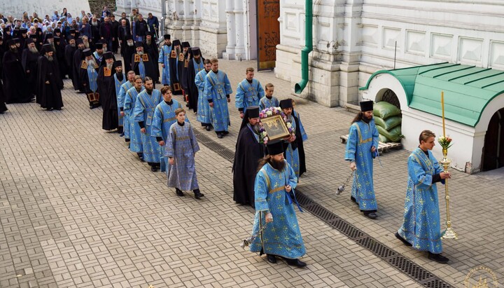 Успіння Пресвятої Богородиці в Святогірській лаврі. 28 серпня 2025 р. Фото: svlavra.church.ua