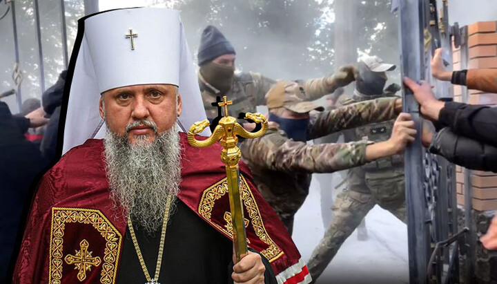 Думенко буде "служити" в захопленій святині УПЦ. Фото: СПЖ