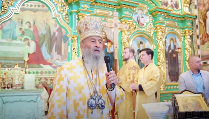 Metropolitan Onuphry. Photo: UOC press service