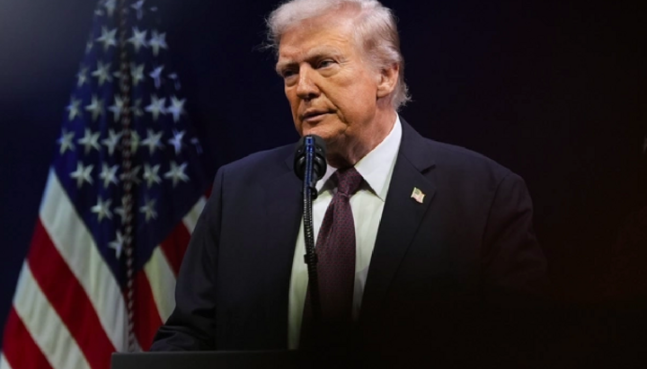 Президент Дональд Трамп у Музеї Біблії 8 вересня 2025 року у Вашингтоні. Фото: Alex Brandon/AP