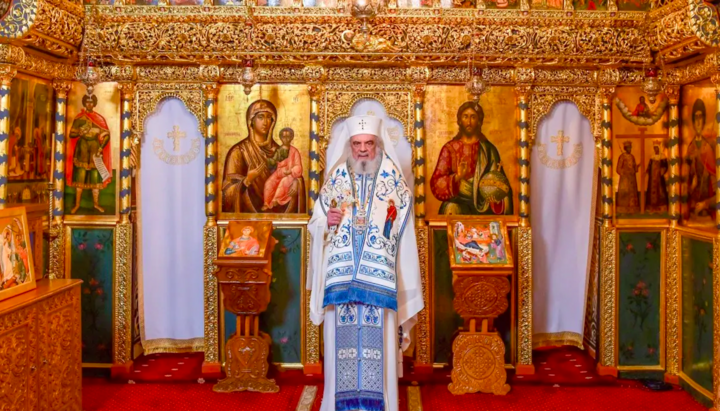 Патріарх Даніїл у день святкування Різдва Пресвятої Богородиці. Фото: basilica.ro
