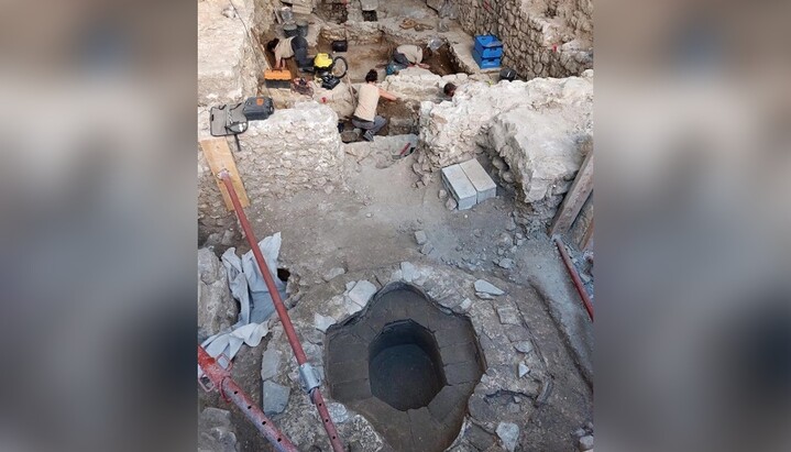 Ruins of an early Christian cathedral in the French city of Vence. Photo: Vincent-Xavier MORVAN/AFP