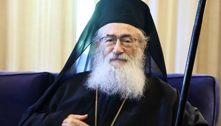 Archbishop Damianos. Photo: ekathimerini