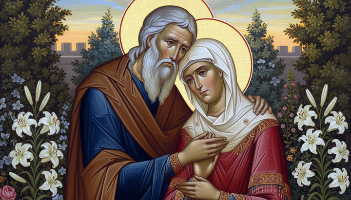 Righteous Joachim and Anna are an example of patience and unwavering faith in Divine Providence. Photo: UOJ