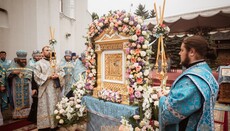 Wonderworking Zymne Icon of the Mother of God honored in Volyn