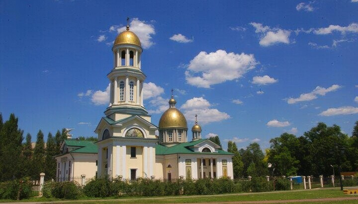 Кафедральний собор УПЦ в Запоріжжі. Фото: Запорізька єпархія