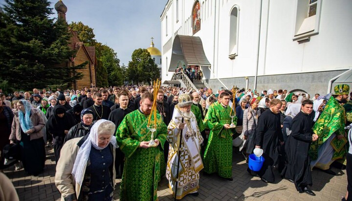 В Одесі тисячі вірян УПЦ вшанували пам'ять преподобного Кукші