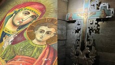 В «перейшовшому» до ПЦУ храмі знайшли давній хрест та ікону Богоматері