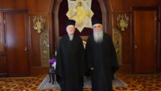 Newly elected Archbishop of Sinai visits Constantinople Patriarchate