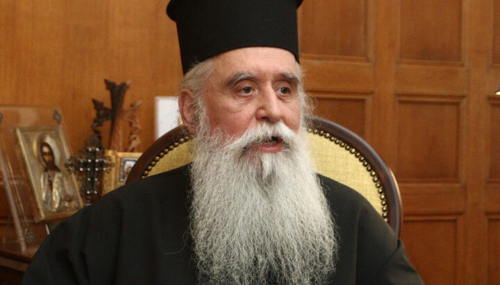 Новий архієпископ Синая, Фарана і Раїфа Симеон. Фото: orthodoxia news agency.