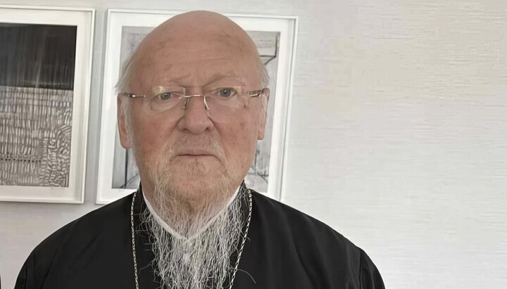 Патріарх Варфоломій. Фото: Фейсбук Константинопольського Патріархату