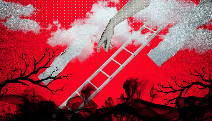 Photo: Spiritual life – liberation from the vortex of degradation. Source: UOJ