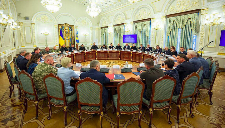 Засідання РНБО. Фото: Фейсбук Умерова
