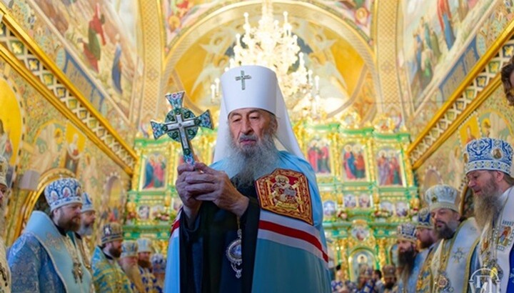 His Beatitude Metropolitan Onuphry and the hierarchs of the UOC. Photo: UOC