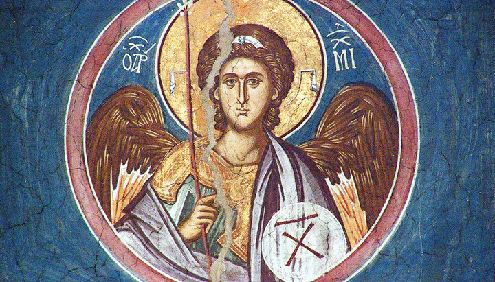 Фреска Архангела Михаїла. Фото: відкриті джерела