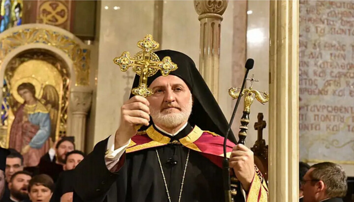 Αρχιεπίσκοπος Αμερικής Ελπιδοφόρος. Φωτογραφία: Κώστας Μπέι/National Herald