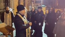 UOC priest: The Lord protects those who do not fear and fight for God's truth