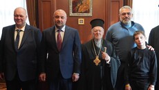 Σχετικά με τη βράβευση στον Πατριαρχείο Κωνσταντινουπόλεως του επικεφαλής της ΟΠΓ