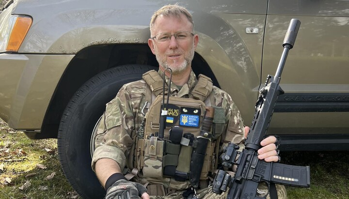 Ismagilov with a rifle. Photo: Ismagilov’s Facebook