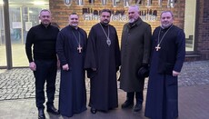 Драбинко відвідав храм ПЦЧЗіС у Брно, настоятель якого співслужив із ПЦУ