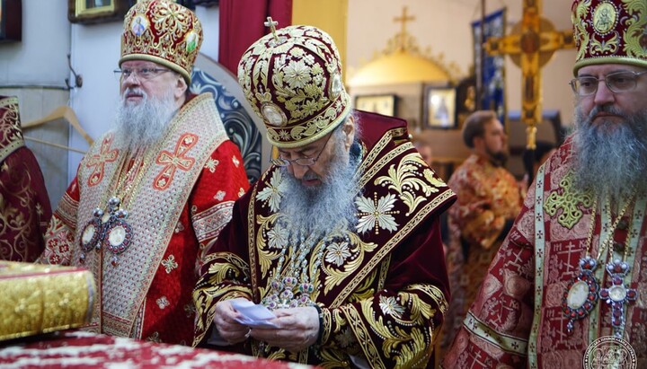 Μακαριώτατος Ονούφριος. Φωτογραφία: ΚДАиС