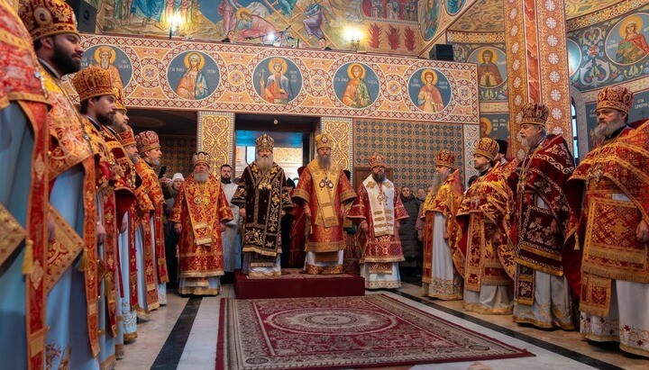 Liturgy at St. Barbara's Church of Kyiv. December 17, 2025 Photo: Metropolitan Antoniy's Facebook