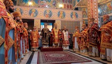 Керуючий справами і намісник Лаври звершили Літургію в храмі св. Варвари