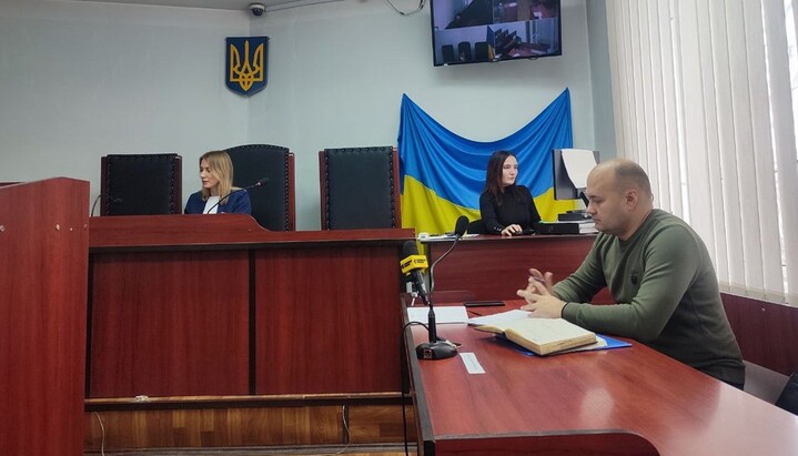 Засідання у справі митрополита Феодосія в Черкасах. 18 грудня 2025 року. Фото: Черкаси/Оксана Швед