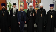 Patriarch Porfirije discusses problems in World Orthodoxy with DECR ROC head