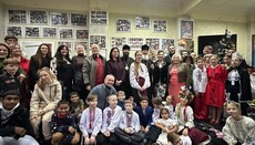 Mukachevo Eparchy bishops congratulate orphaned children on St Nicholas Day